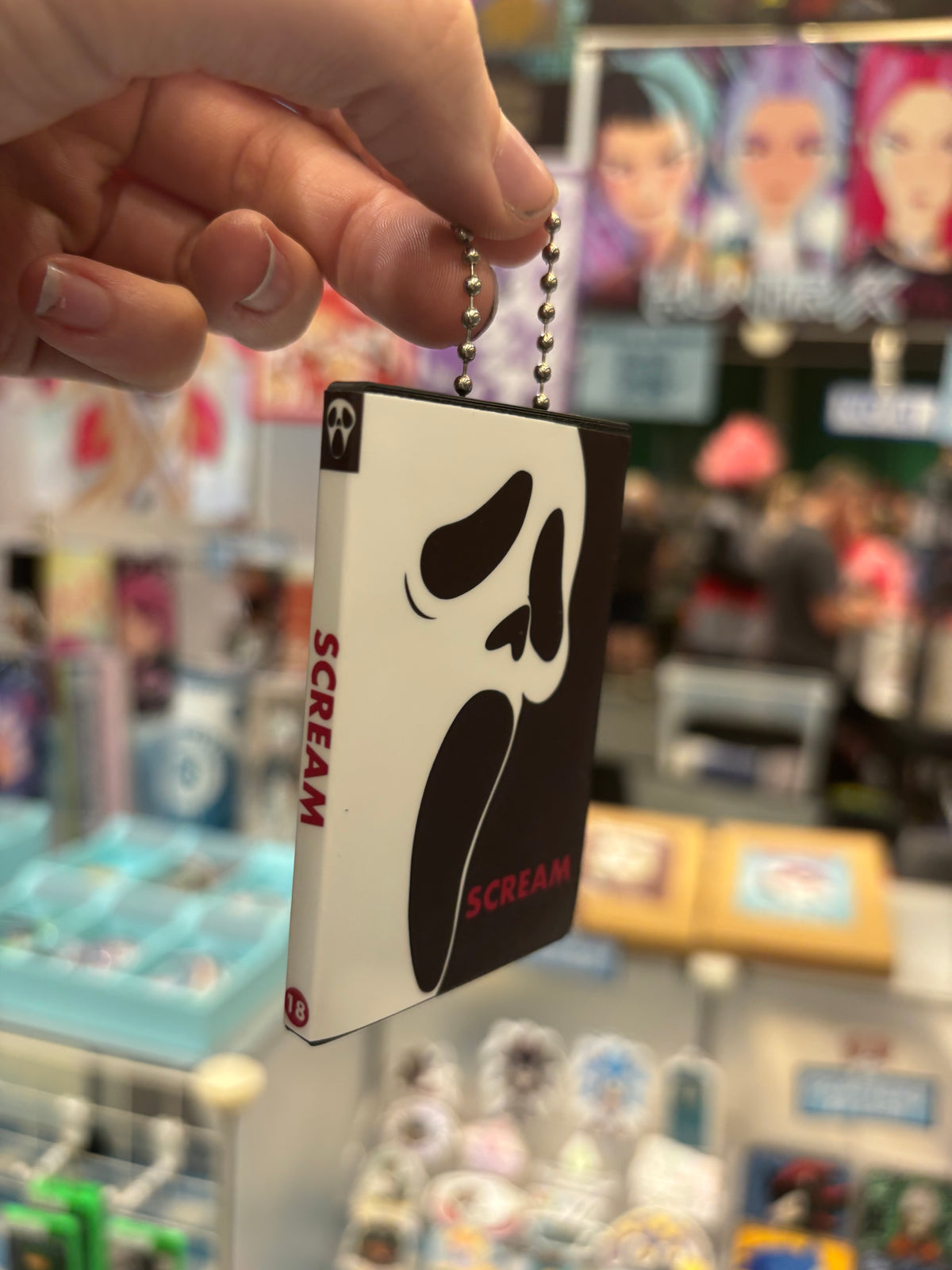 Scream DVD Keyring