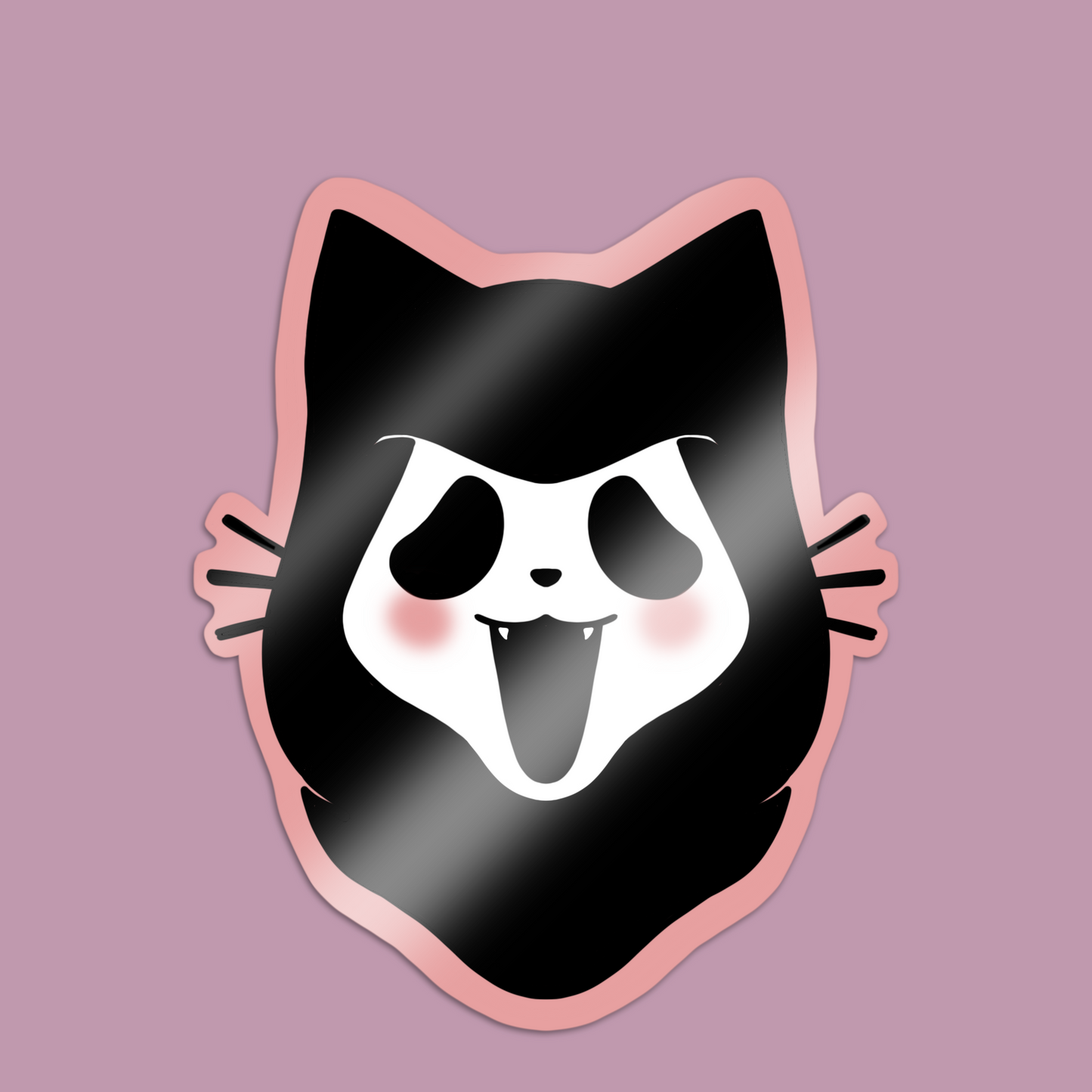 Scream Cat Sticker