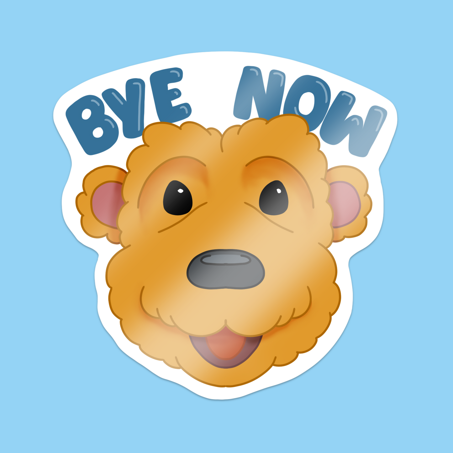 Bear In The Big Blue House Sticker
