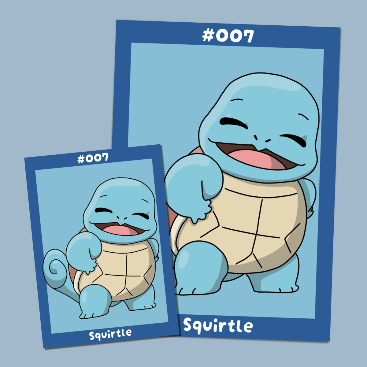 007 Squirtle PokePal Print