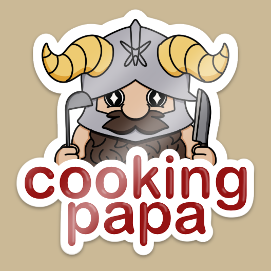 Cooking Papa Sticker