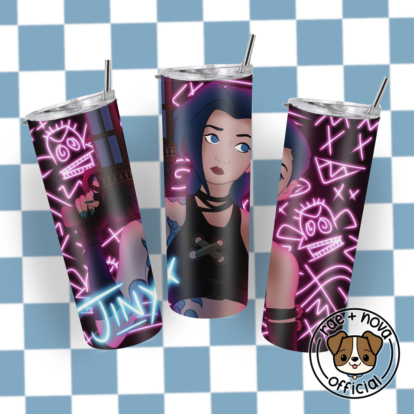 Jinx Arcane Tumbler