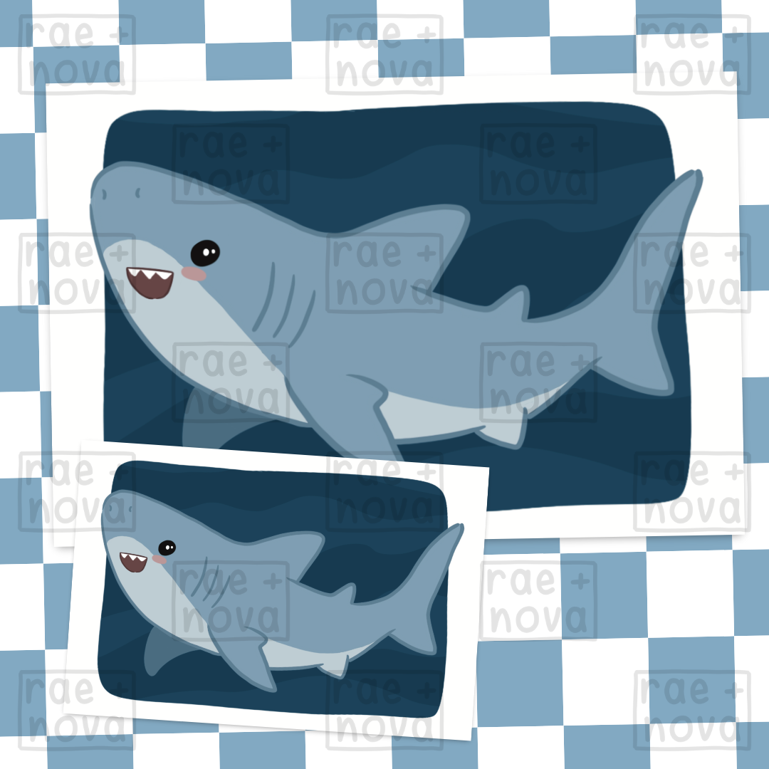 Shark Art Print