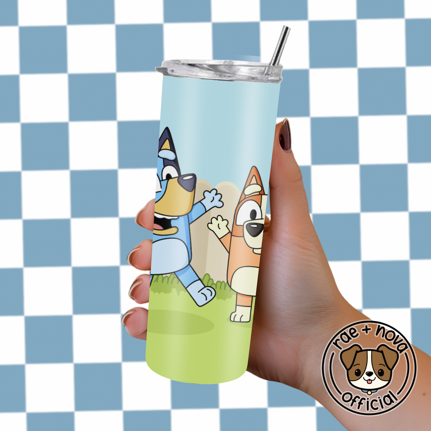Bluey and Bingo Tumbler