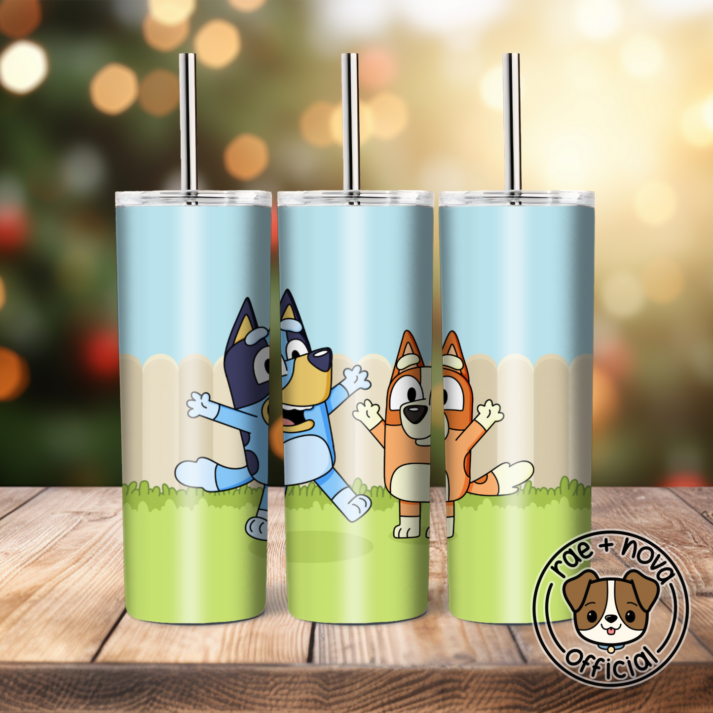 Bluey and Bingo Tumbler