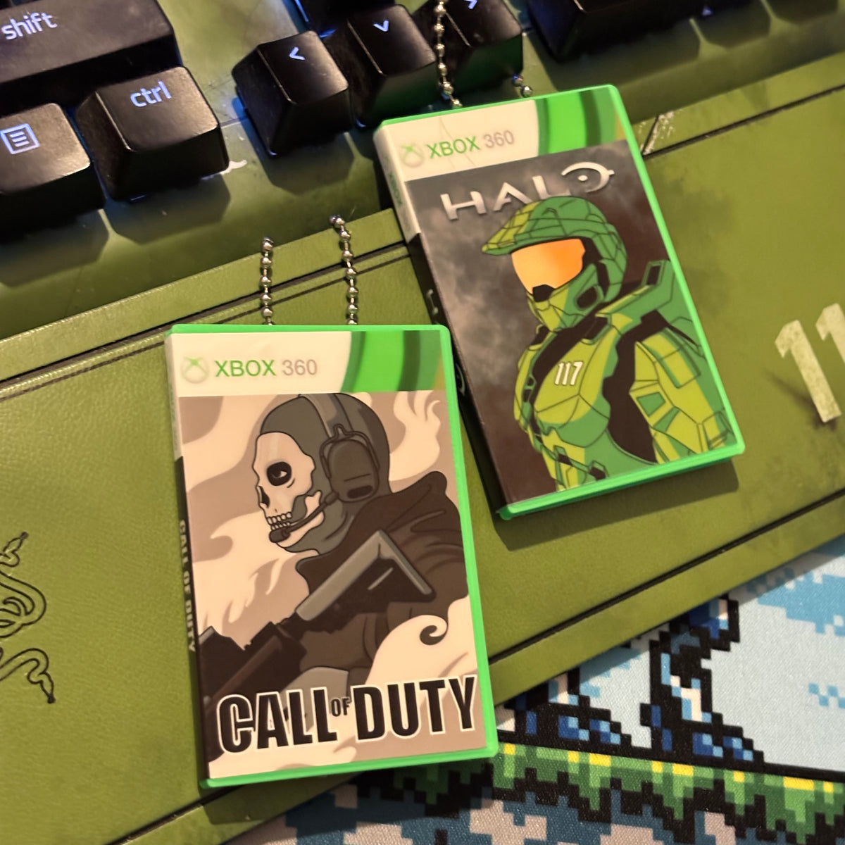 Call Of Duty Game Keyring