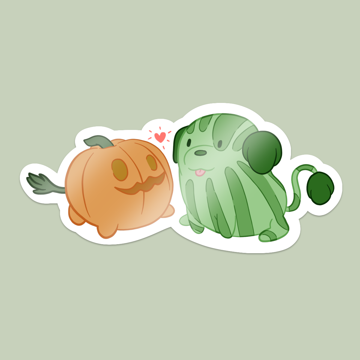Summerween Sticker