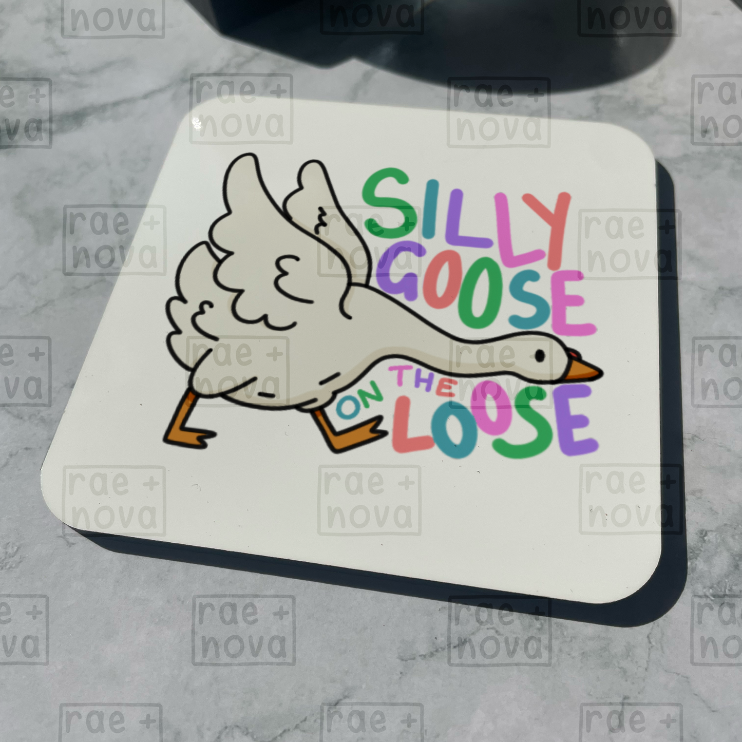 Silly Goose Coaster