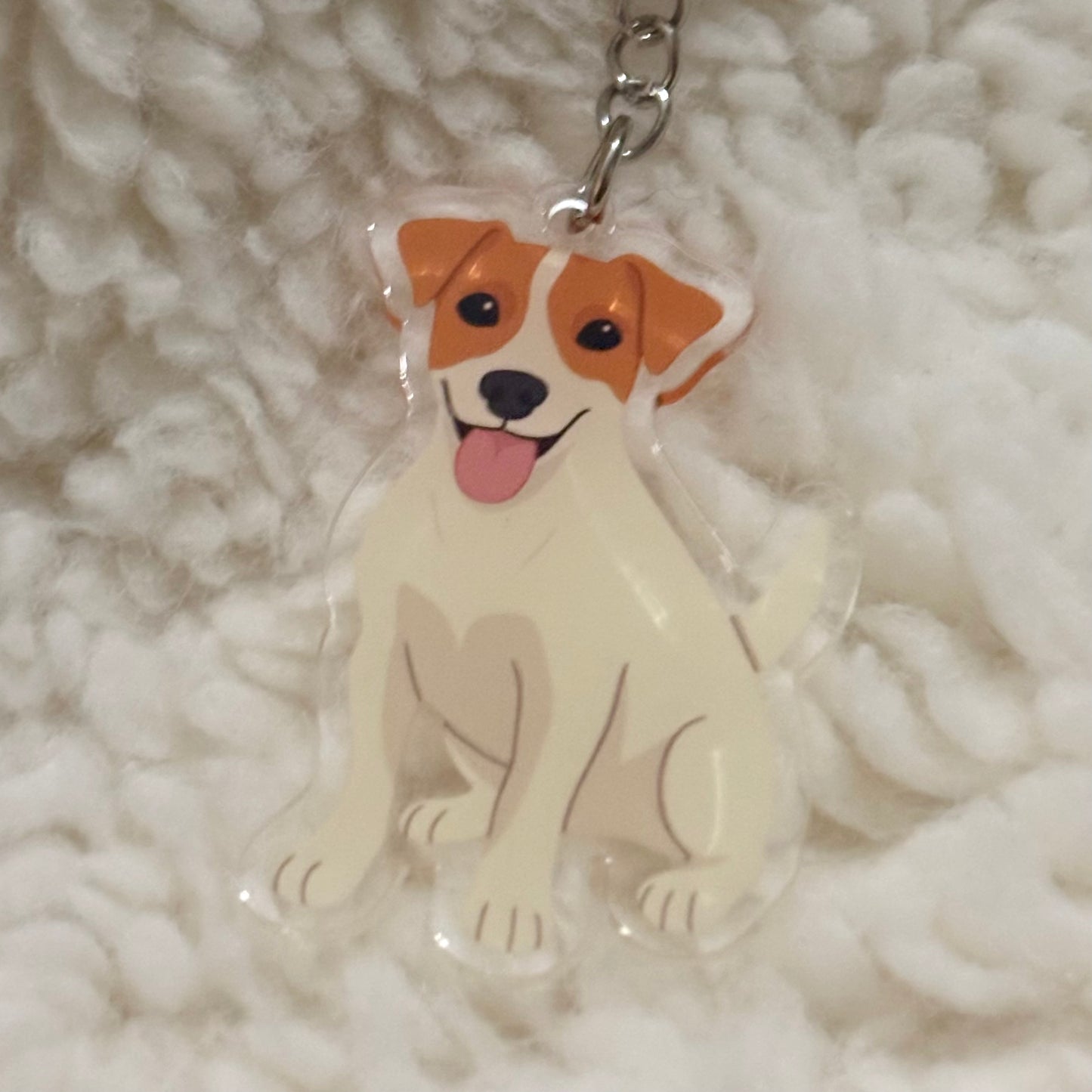 Jack Russell Keyring
