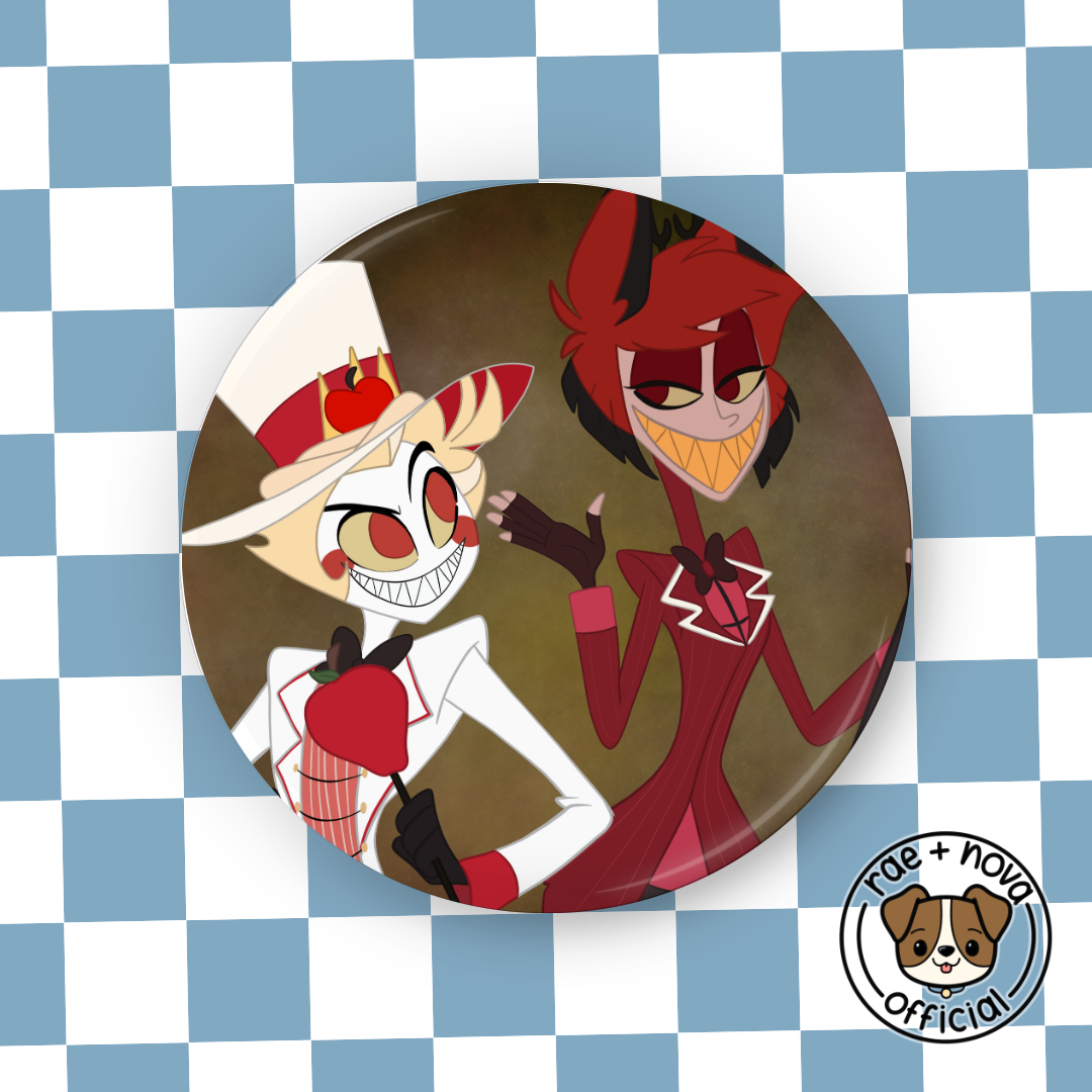 Hazbin Hotel Badge Collection