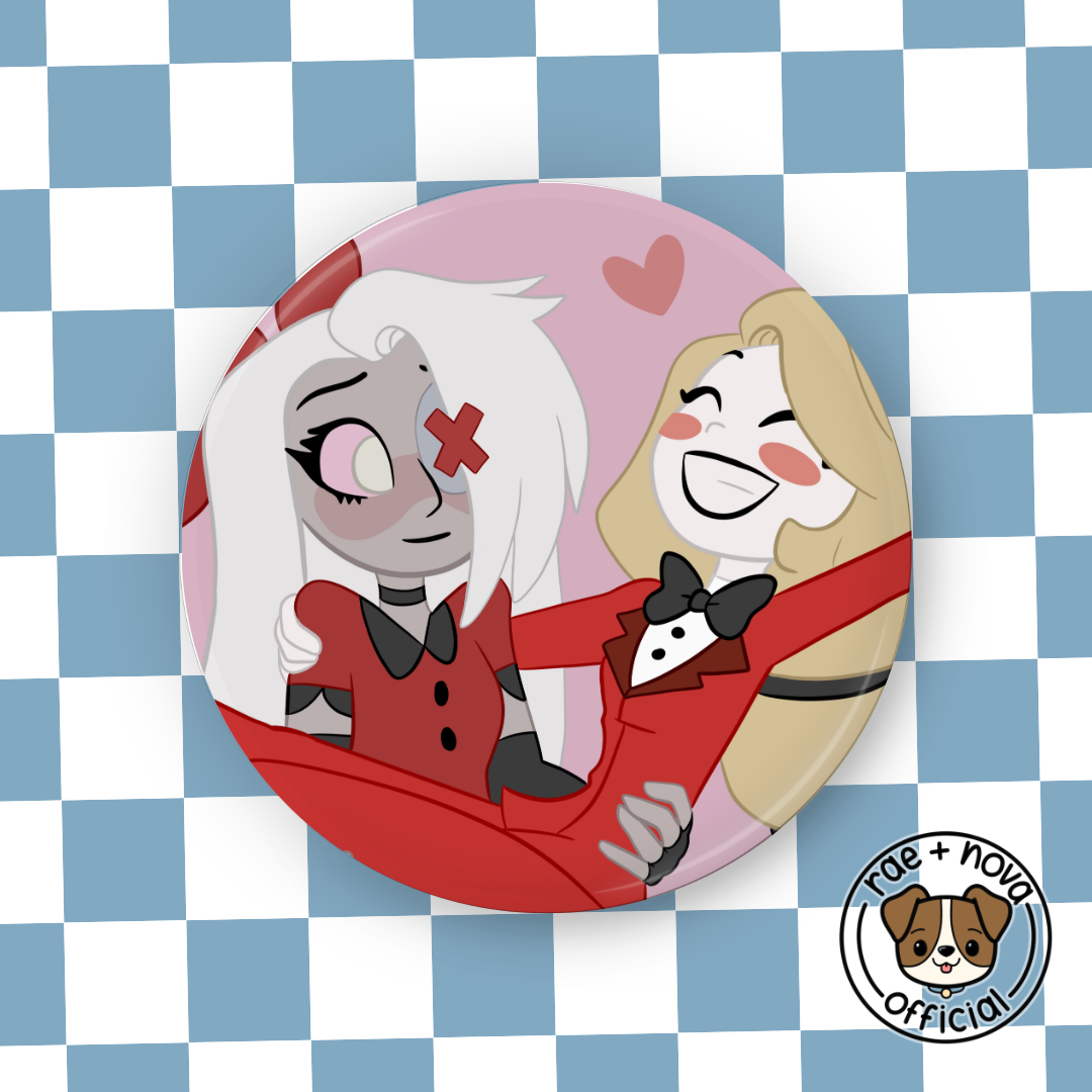 Hazbin Hotel Badge Collection