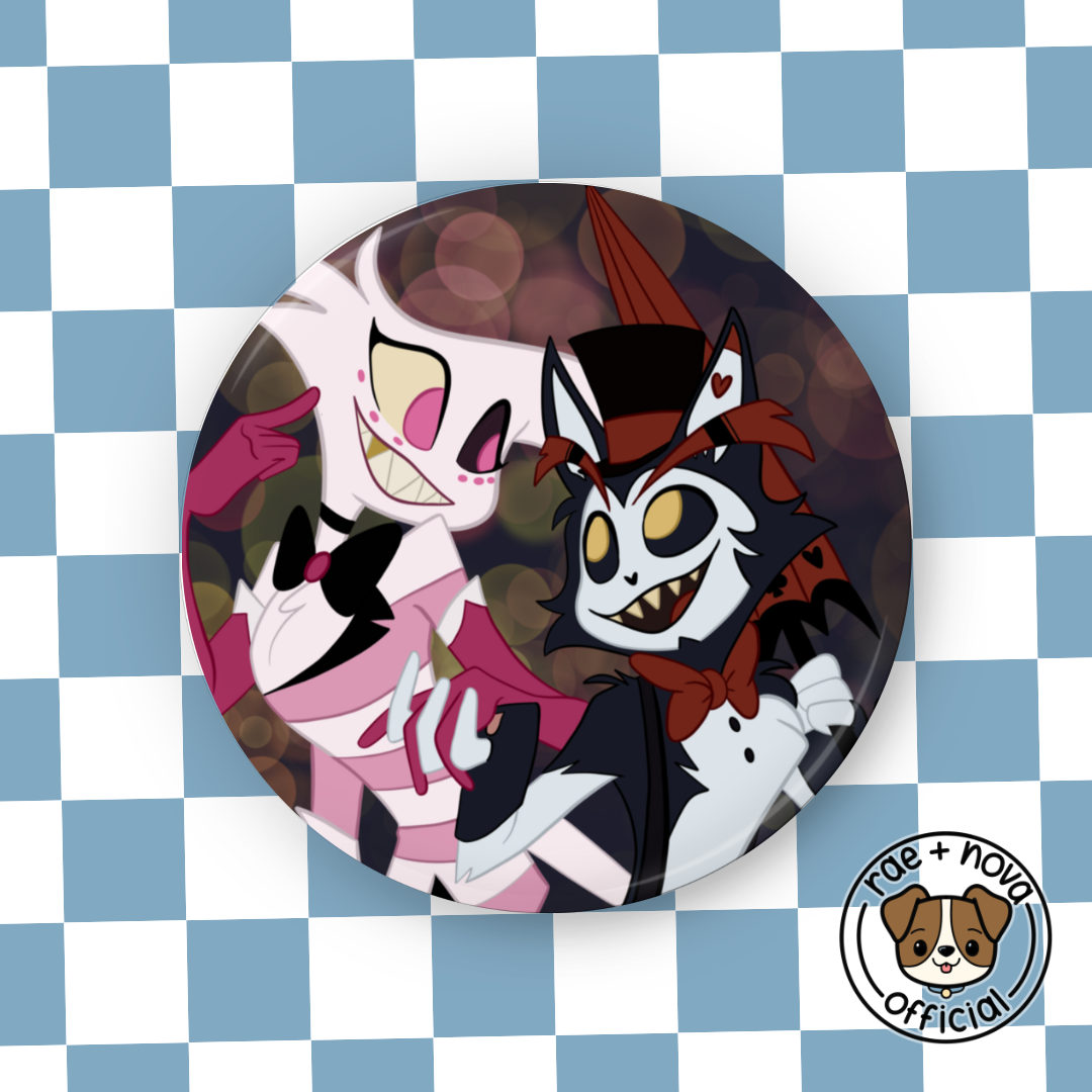 Hazbin Hotel Badge Collection