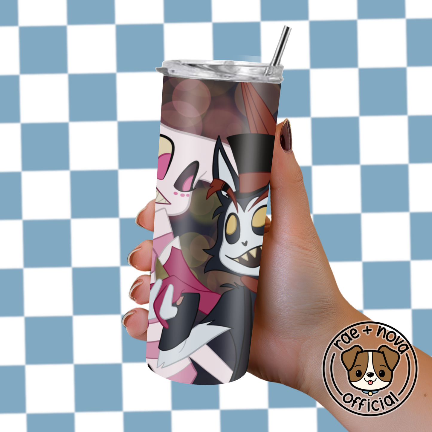 Husk and Angeldust Tumbler