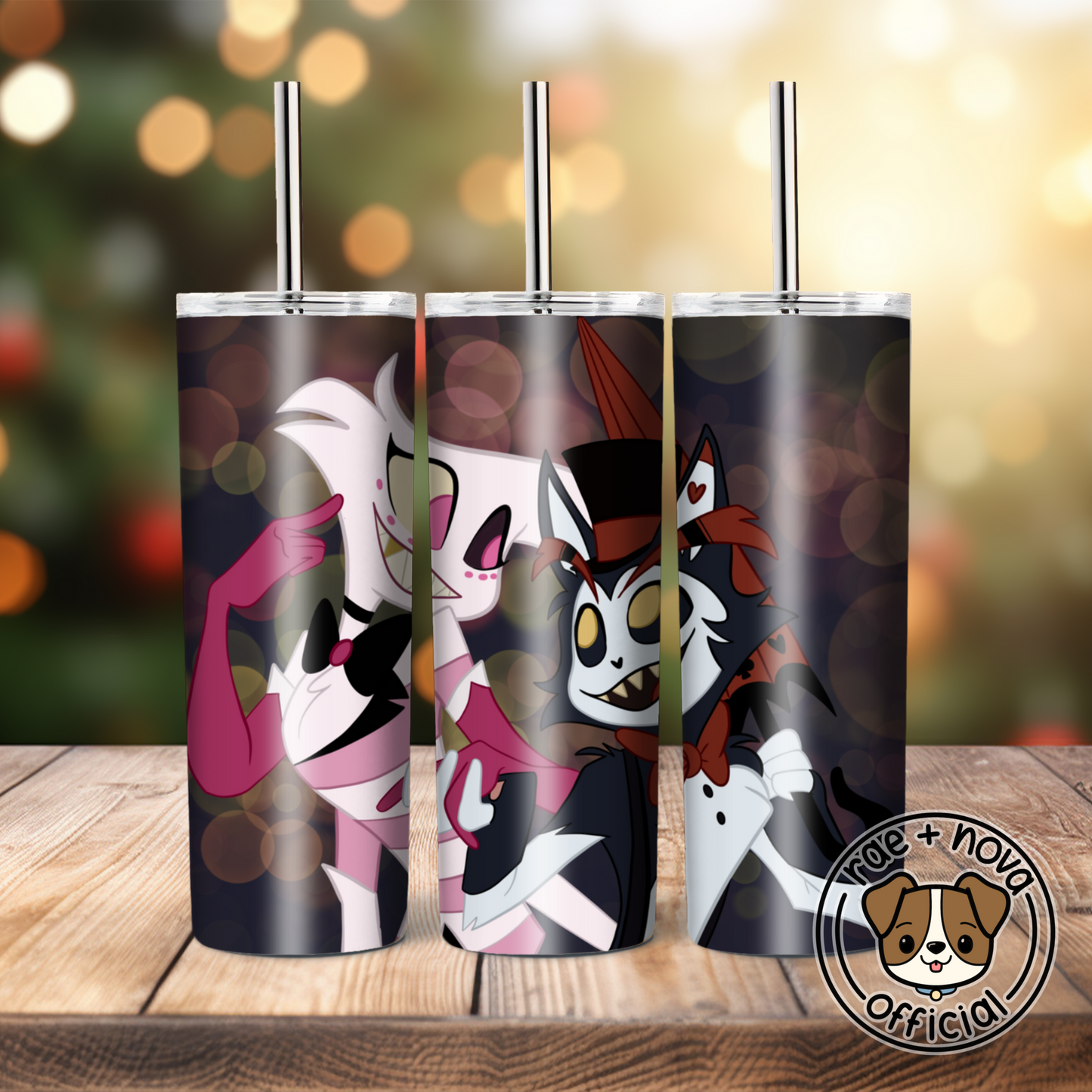 Husk and Angeldust Tumbler
