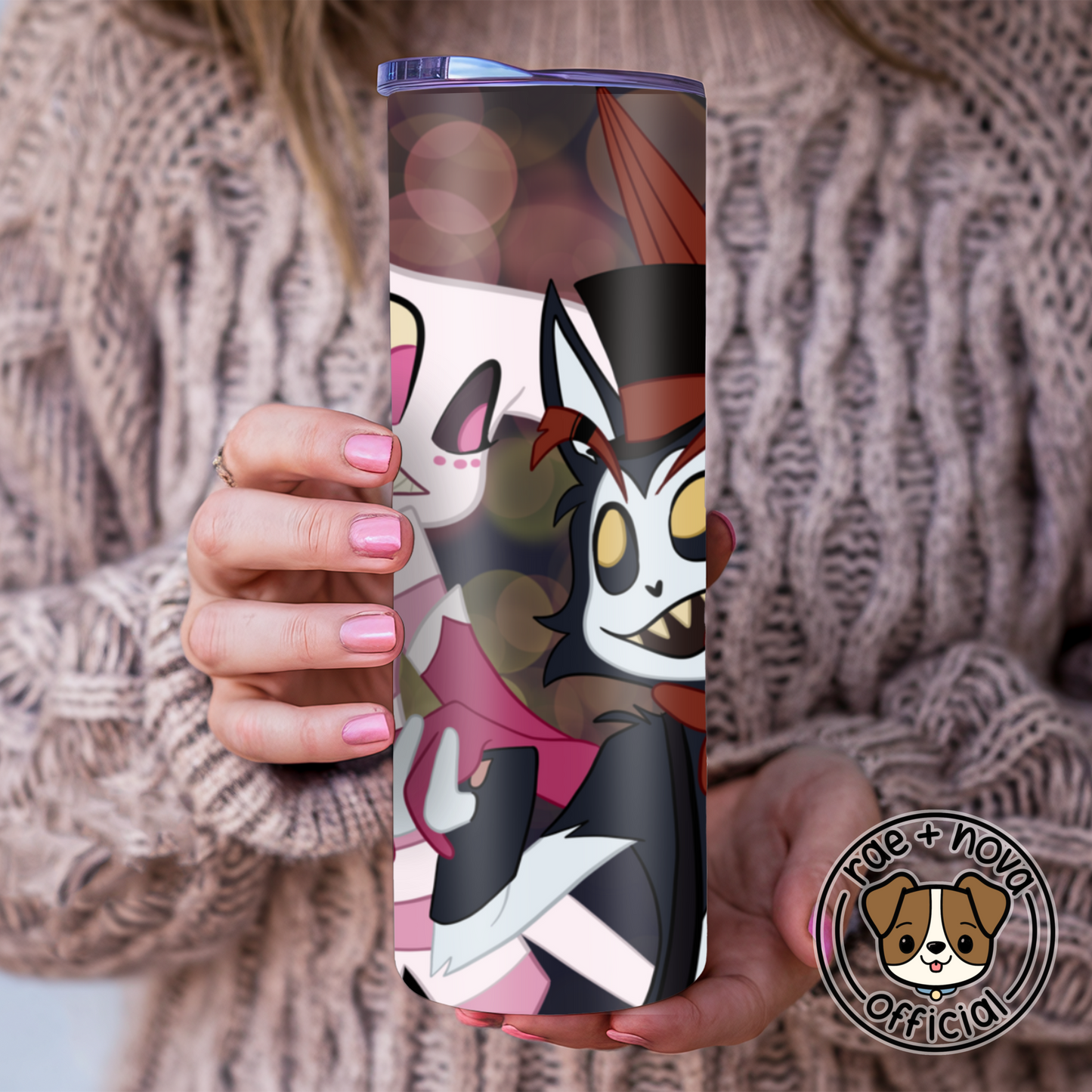 Husk and Angeldust Tumbler