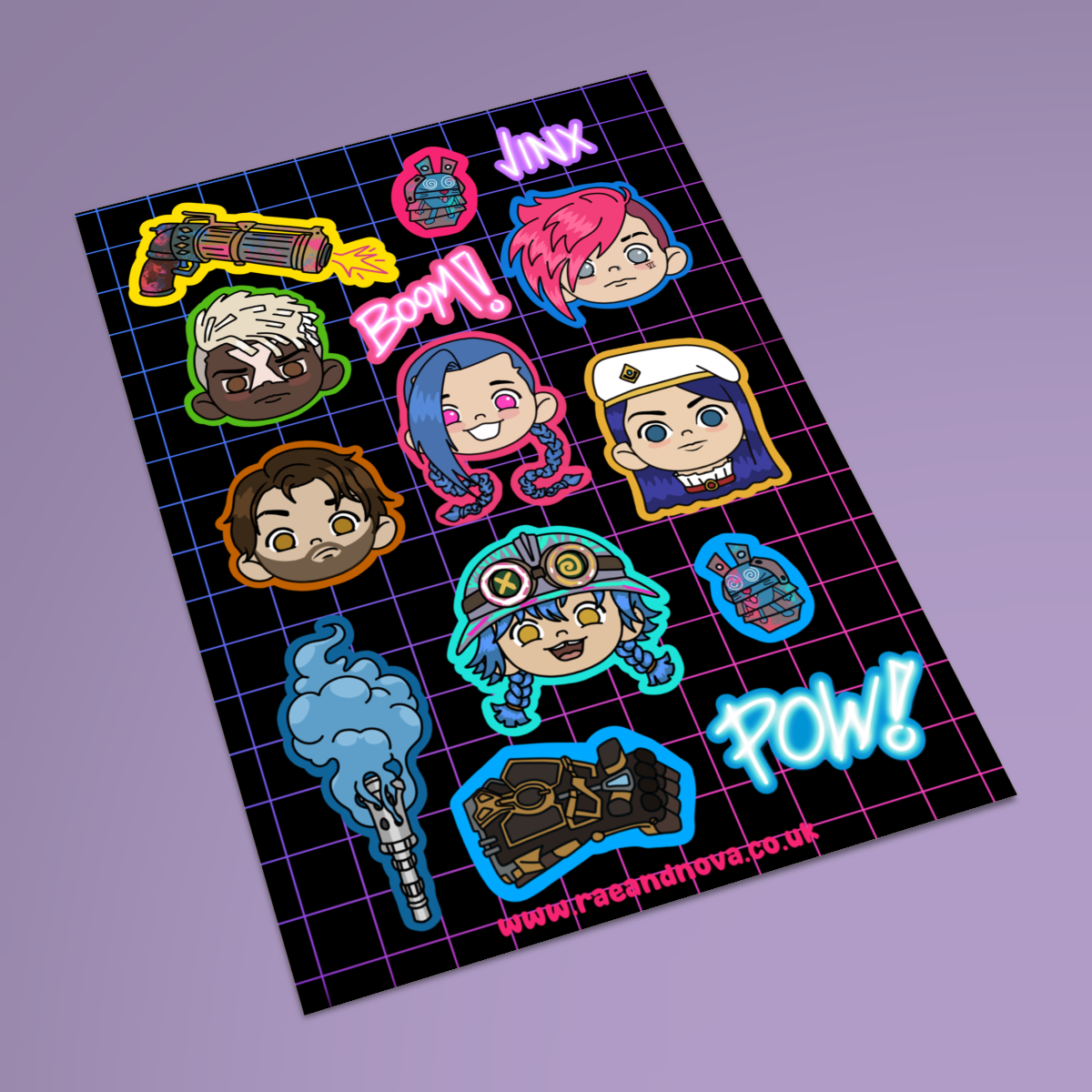 Arcane Sticker Sheet