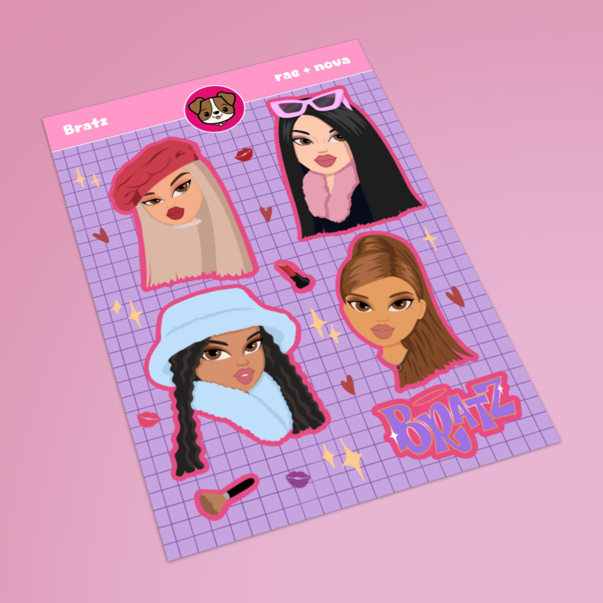 Bratz Sticker Sheet