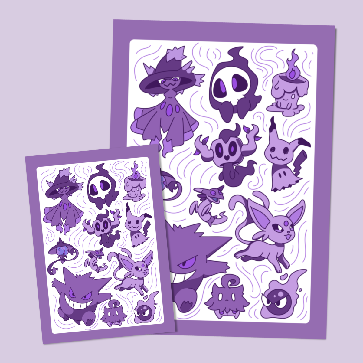 Pokémon Type Art Prints