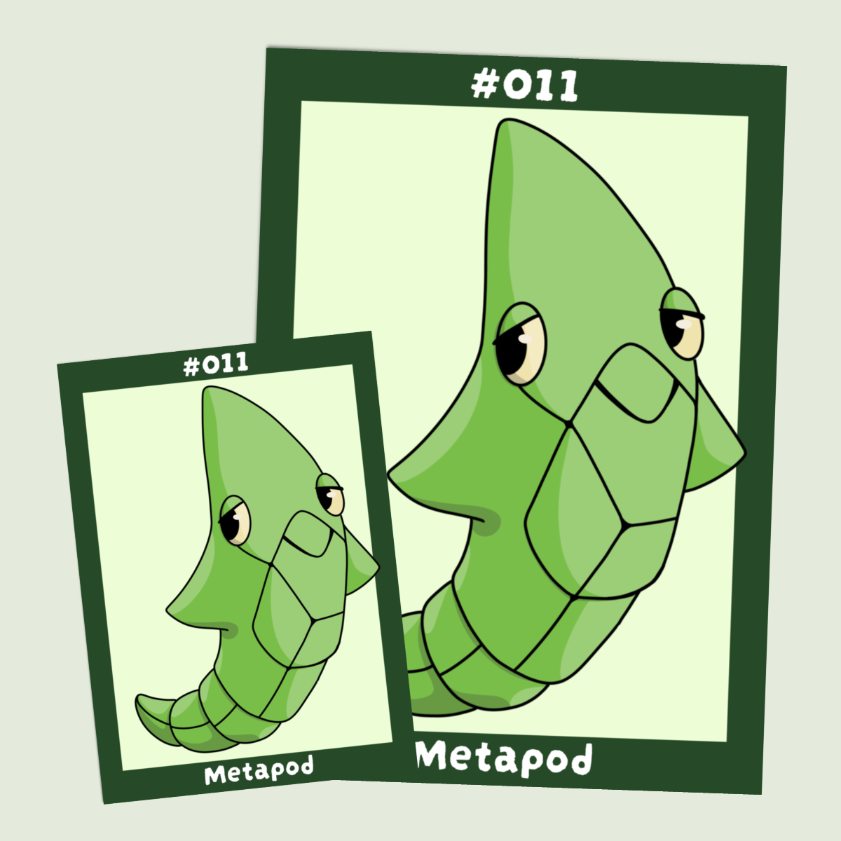 011 Metapod PokePal Print
