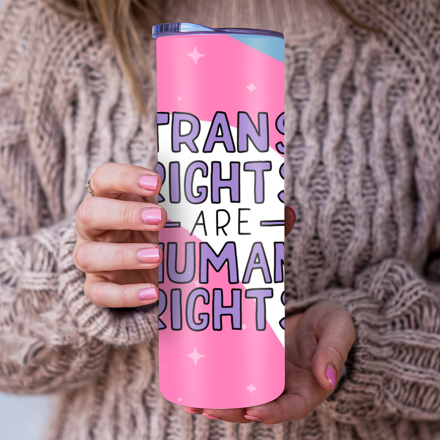 Trans Rights Tumbler