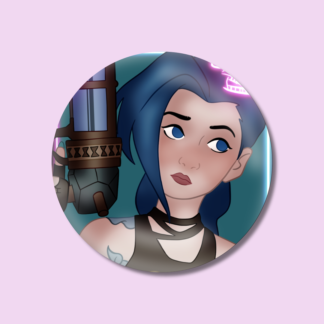 Arcane Jinx Pin Badge