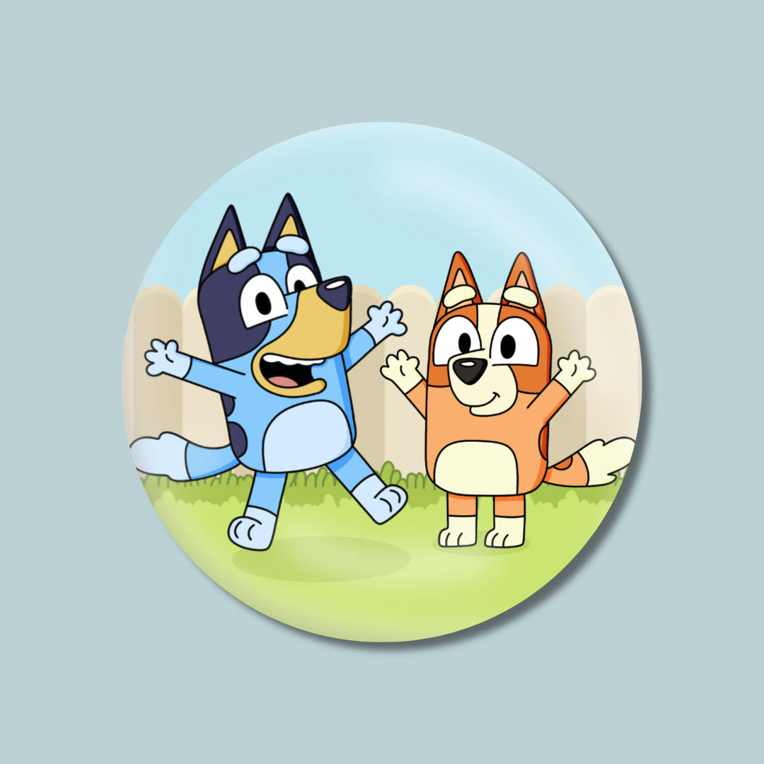 Bluey and Bingo Badge
