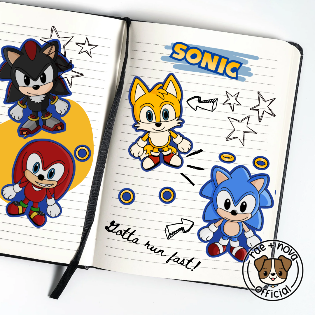 Sonic Sticker Sheet