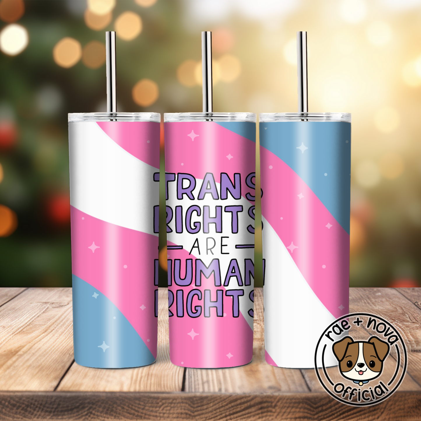 Trans Rights Tumbler