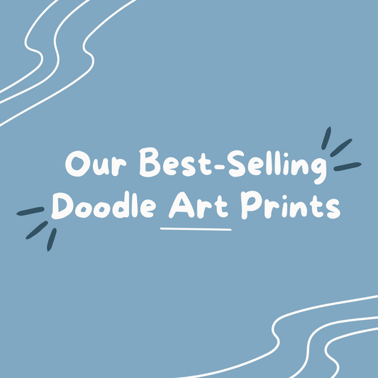 Our Best-Selling Doodle Art Prints