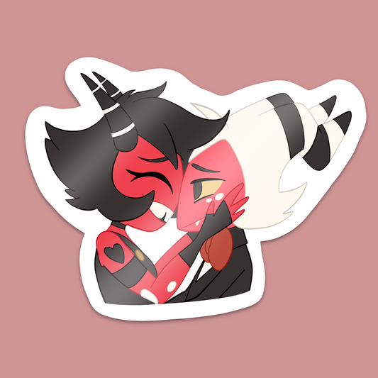 Moxxie and Millie Sticker