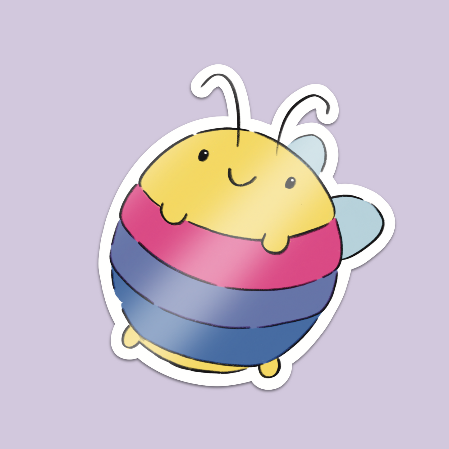 Bi Bee Sticker