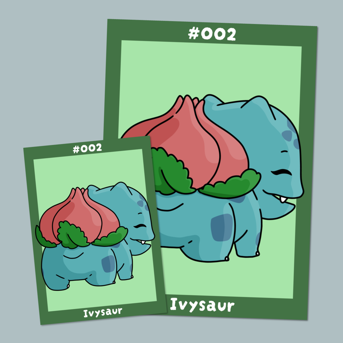 002 Ivysaur PokePal Print