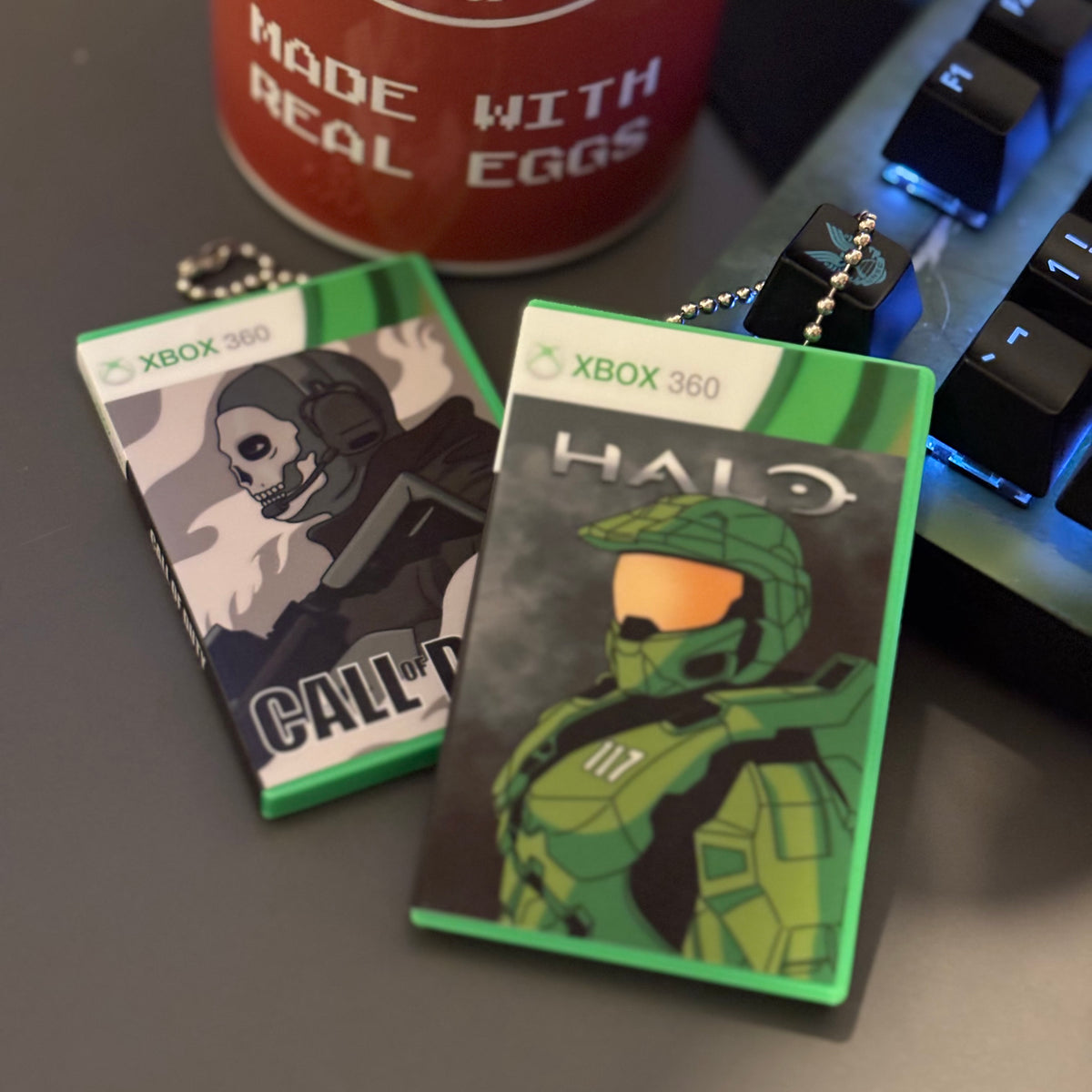 Halo Game Keyring