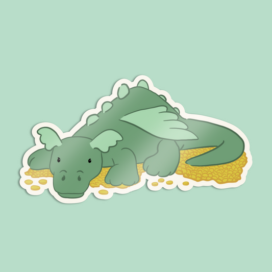 Treasure Dragon Sticker