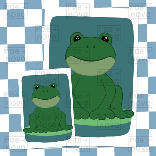 Frog Art Print