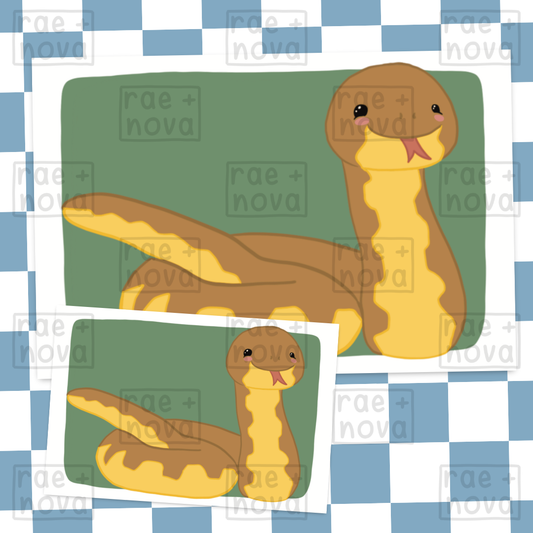 Snake Art Print