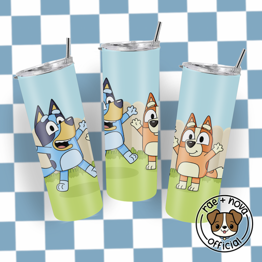 Bluey and Bingo Tumbler
