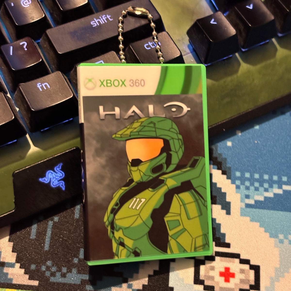 Halo Game Keyring