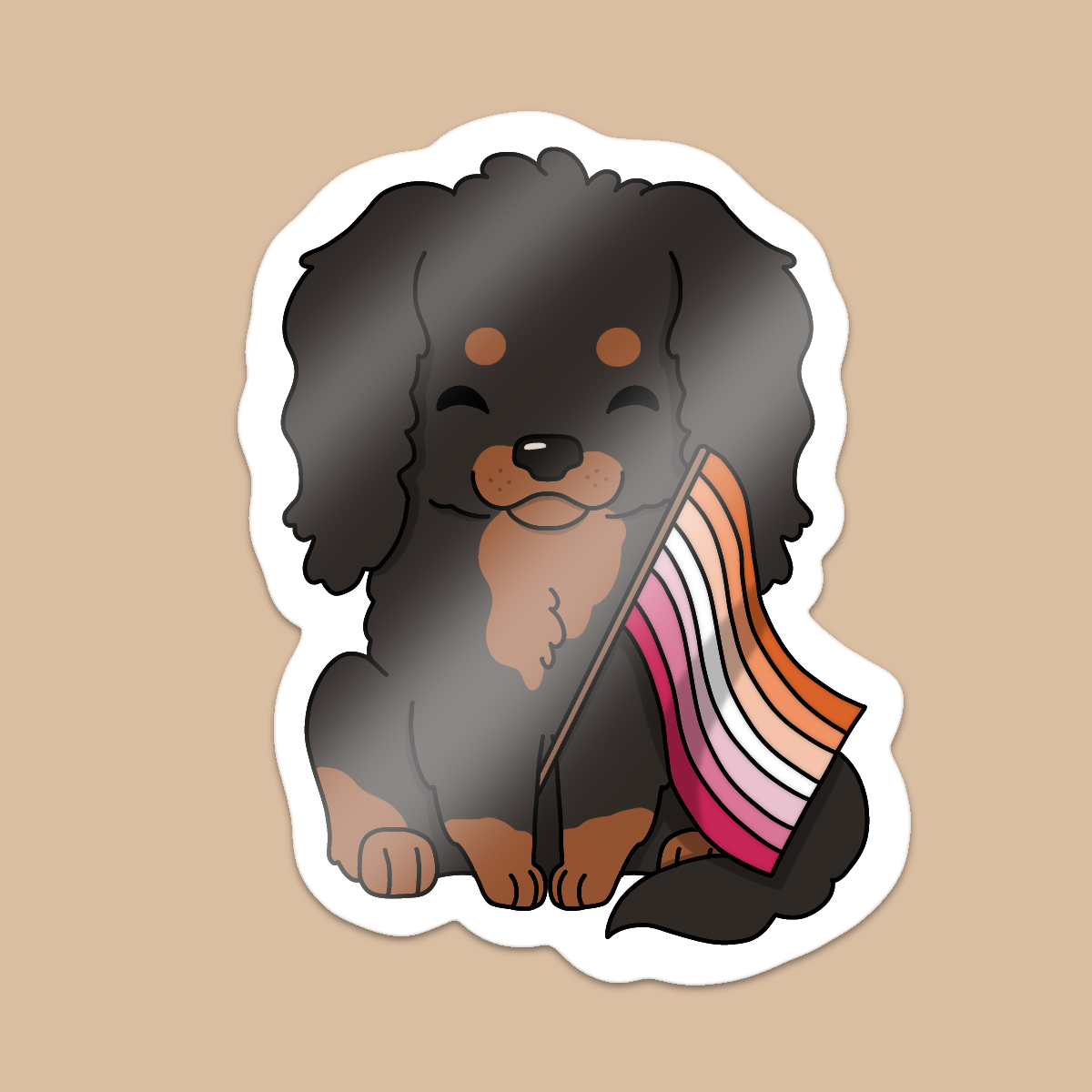 Lesbian Pride Pup