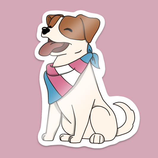 Trans Pride Pup