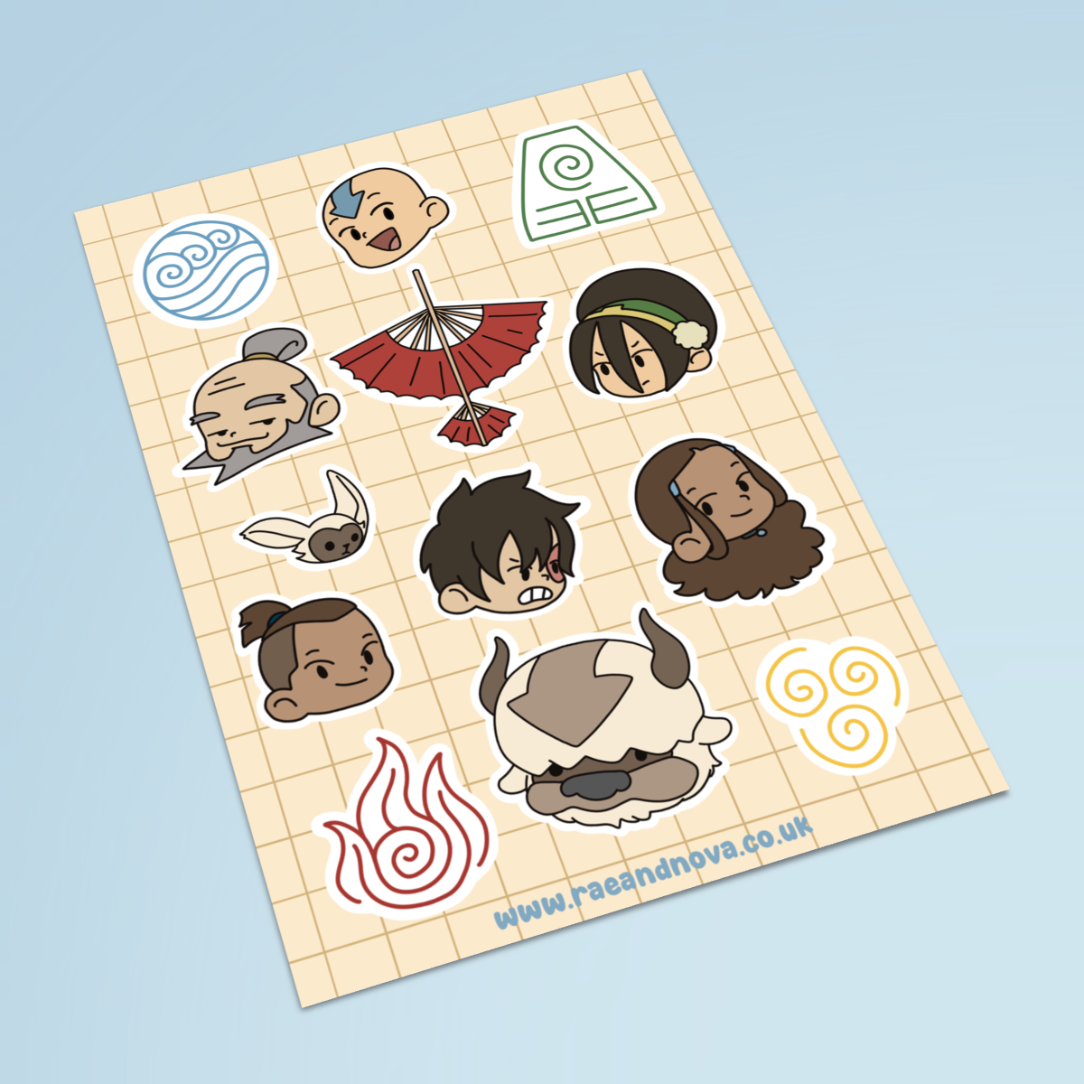 Avatar Sticker Sheet