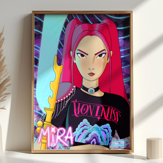 Mira Huntrix Print