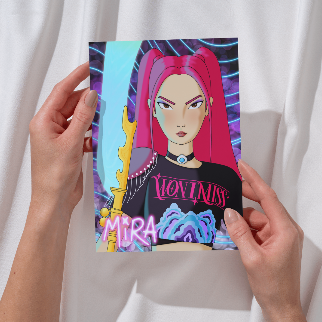 Mira Huntrix Print