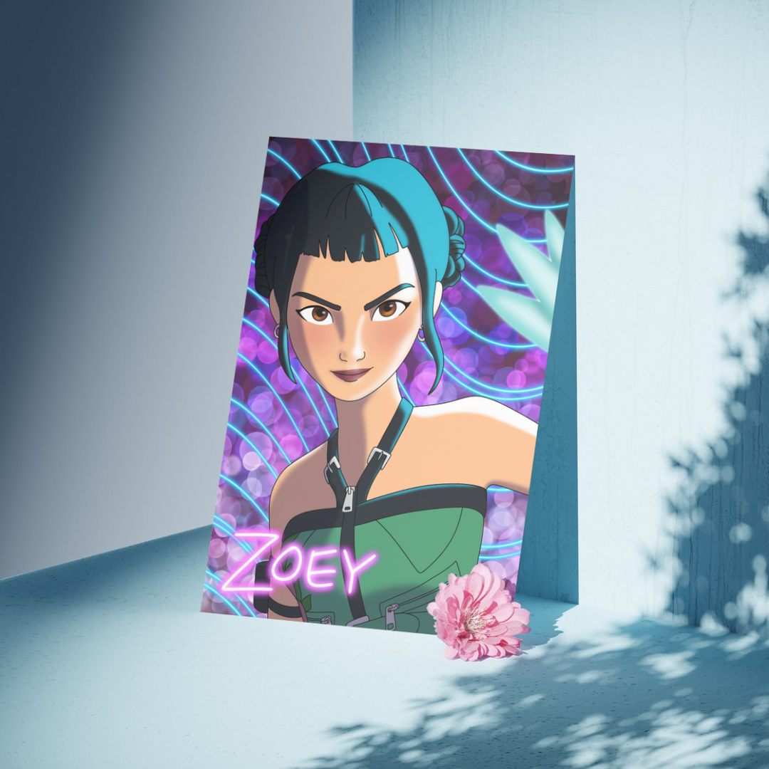 Zoey Huntrix Print