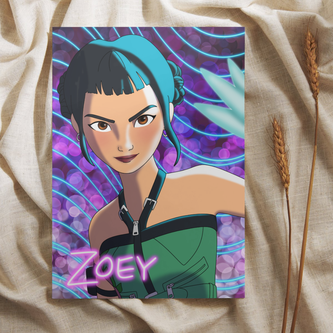 Zoey Huntrix Print