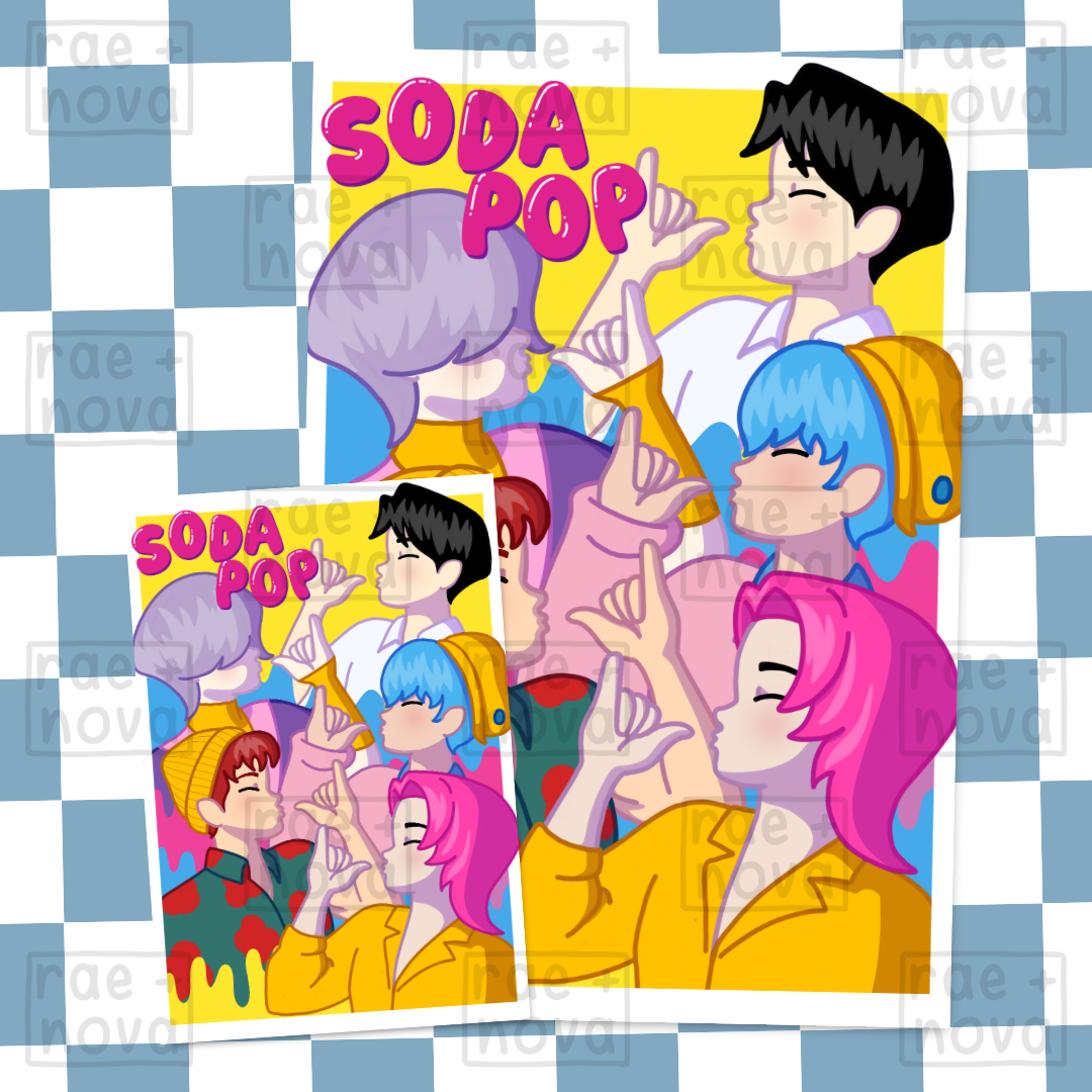 Soda Pop Art Print