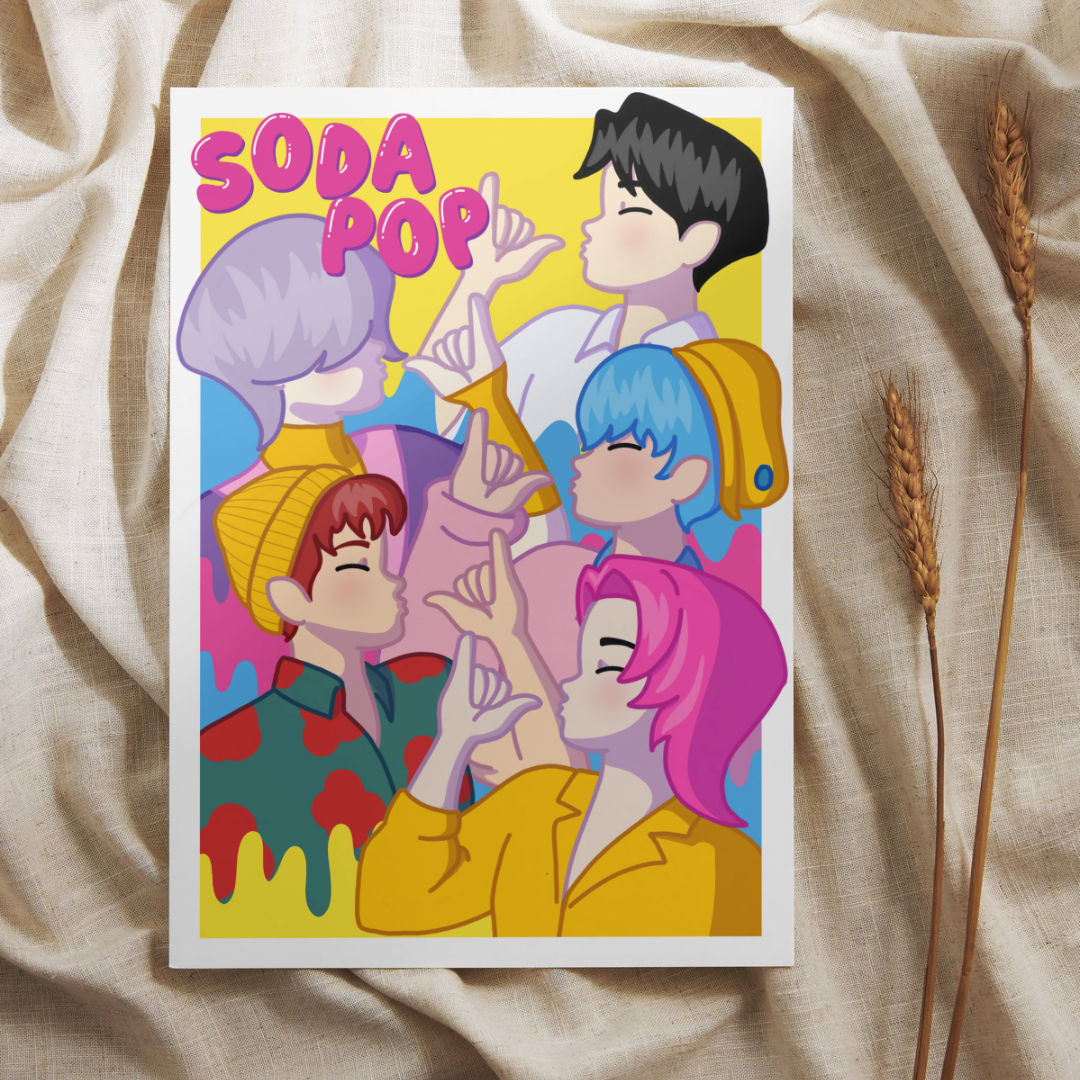 Soda Pop Art Print