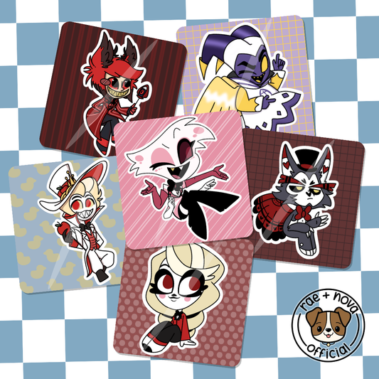Hazbin Hotel Coaster Collection