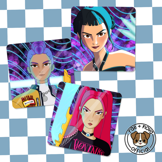 Huntrix Coaster Collection