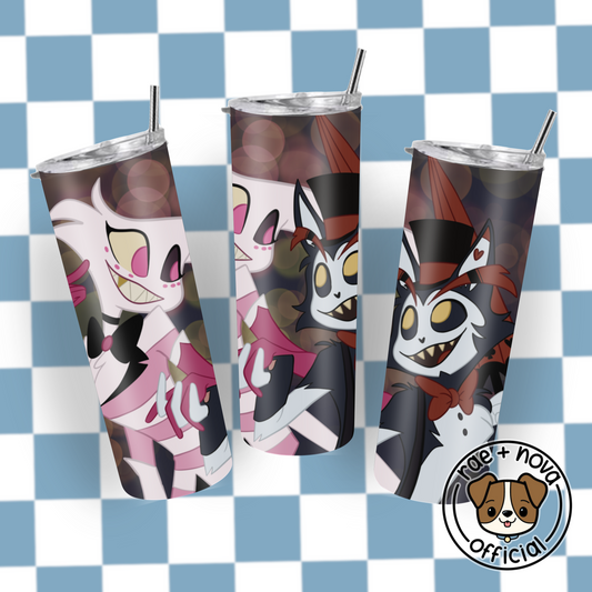 Husk and Angeldust Tumbler